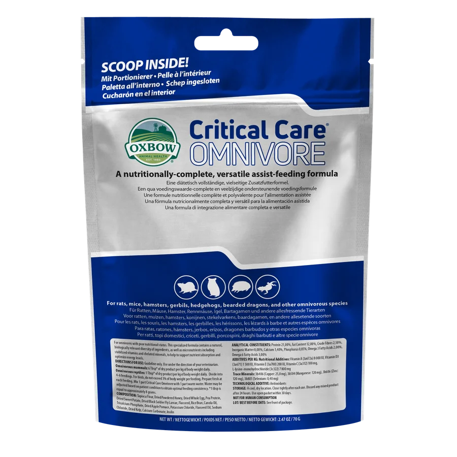 Oxbow Critical Care Omnivore (70 g)