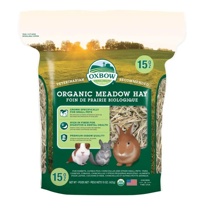 Oxbow Organic Meadow Hay (15 oz) - 425g