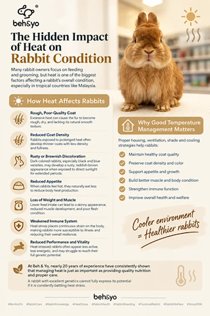 The Hidden Impact of Heat on Rabbit Condition