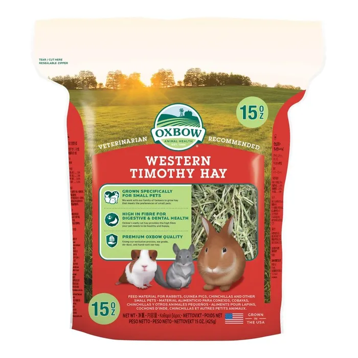 Oxbow Western Timothy Hay (15 oz) - 425g