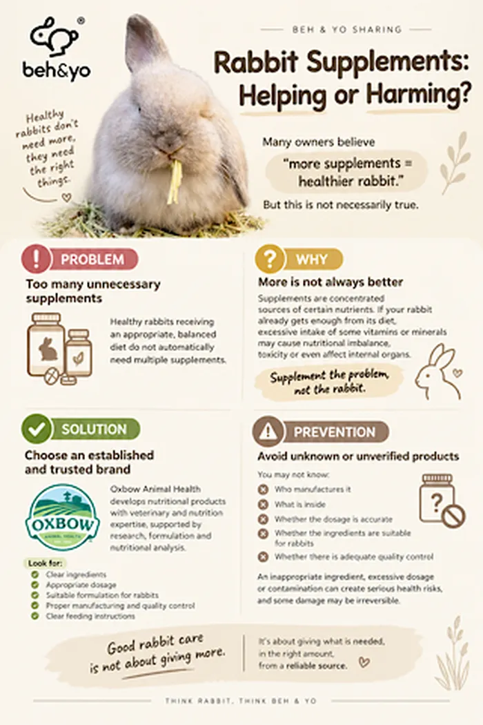 Rabbit Supplements: Helping or Harming?