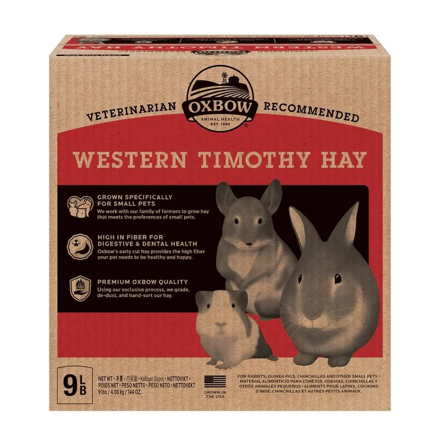 Oxbow Western Timothy Hay (9 lb) - 4.08kg