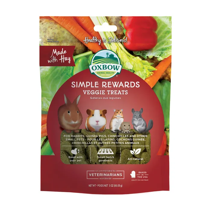 Oxbow Simple Rewards Veggie Treats (3 oz) - 85.05g