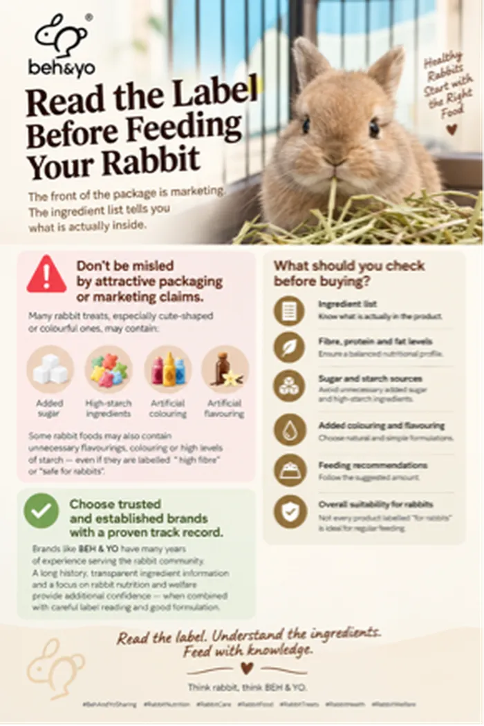 Read the Label Before Feeding Your Rabbit