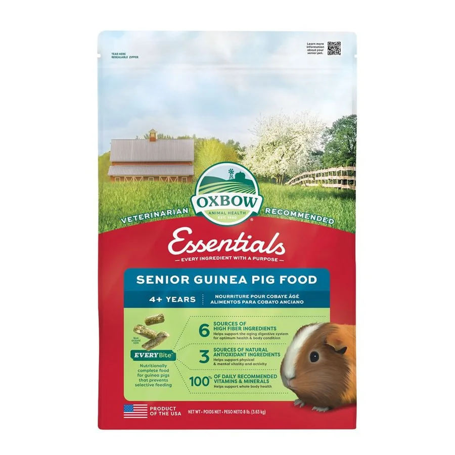 Oxbow Essentials Senior Guinea Pig Food (8 lb) - 3.83kg