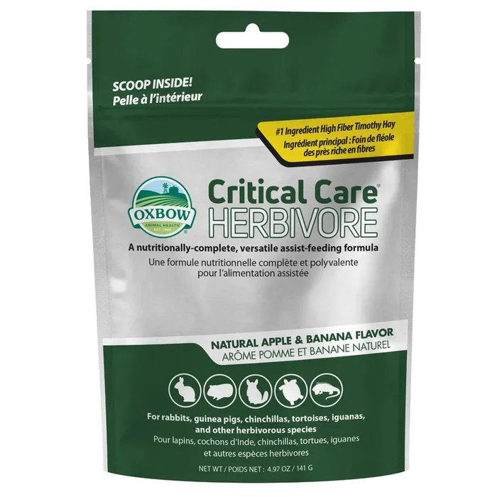Oxbow Critical Care Herbivore Natural Apple & Banana Flavor (141 g)