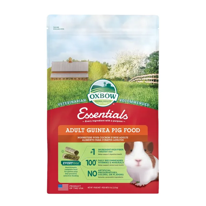 Oxbow Essentials Adult Guinea Pig Food (5 lb) - 2.25kg