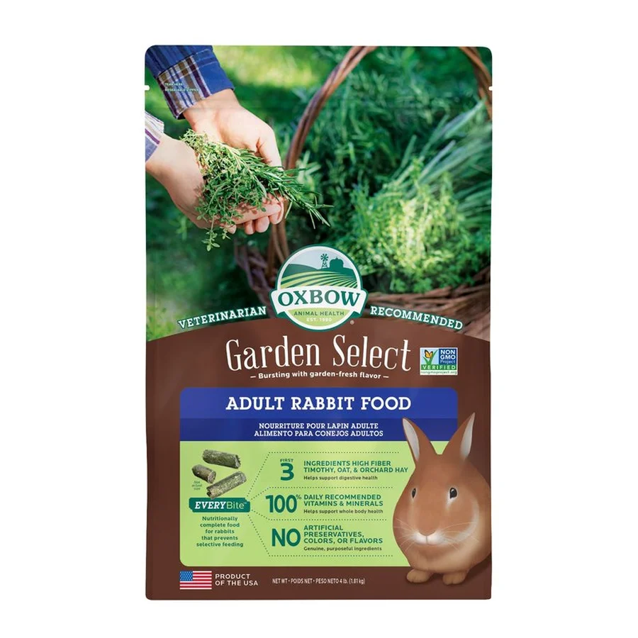 Oxbow Garden Select - Adult Rabbit Food (4 lb) - 1.81kg