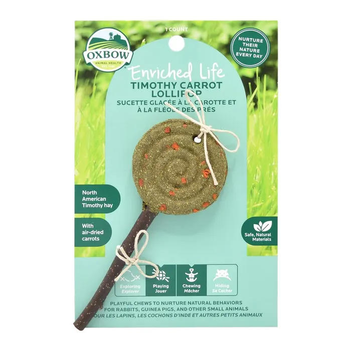 Oxbow Enriched Life - Timothy Lollipop (Carrot)