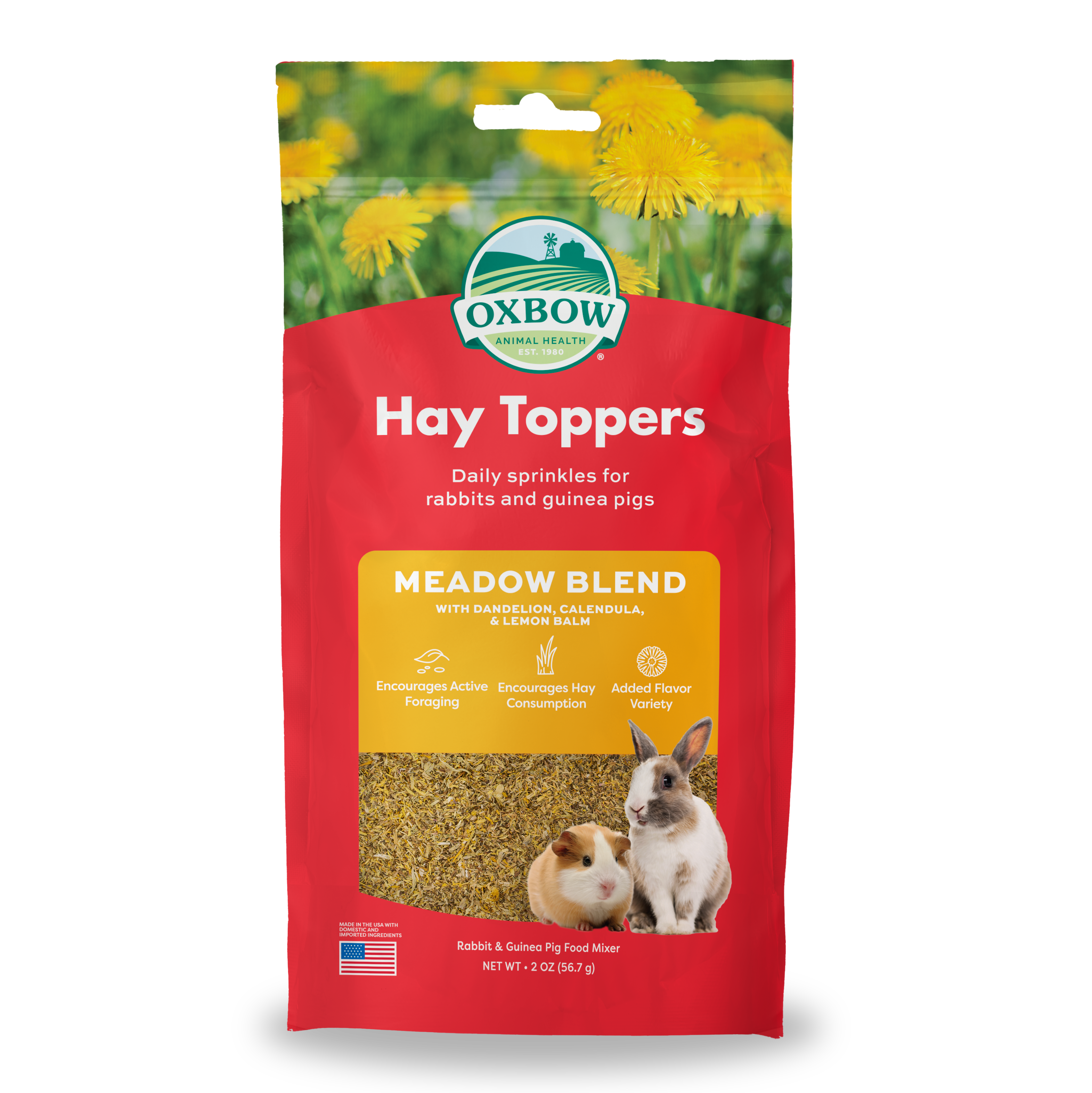 Oxbow Hay Toppers Meadow Blend (2 oz) - 5.67g