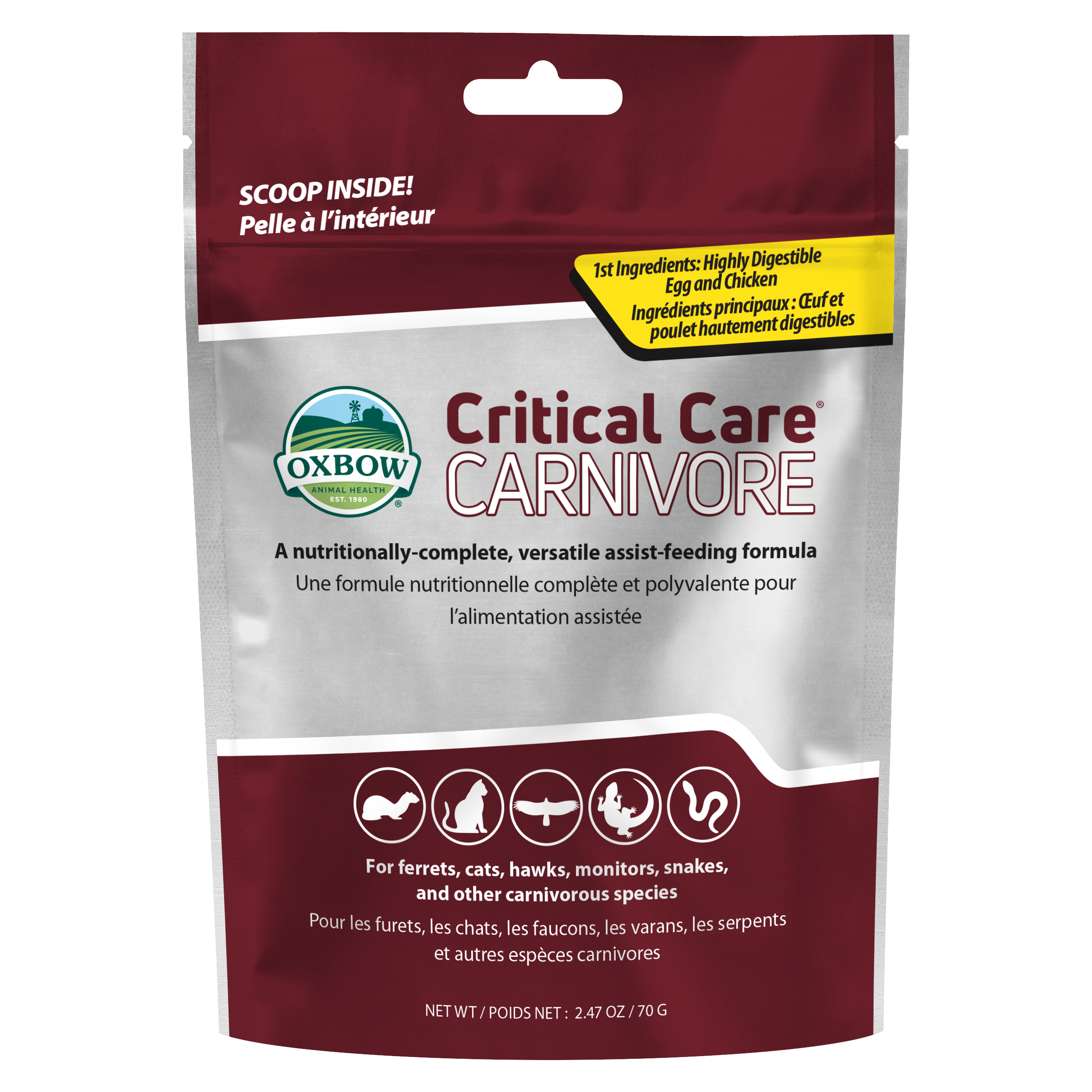 Oxbow Critical Care Carnivore (70 g)