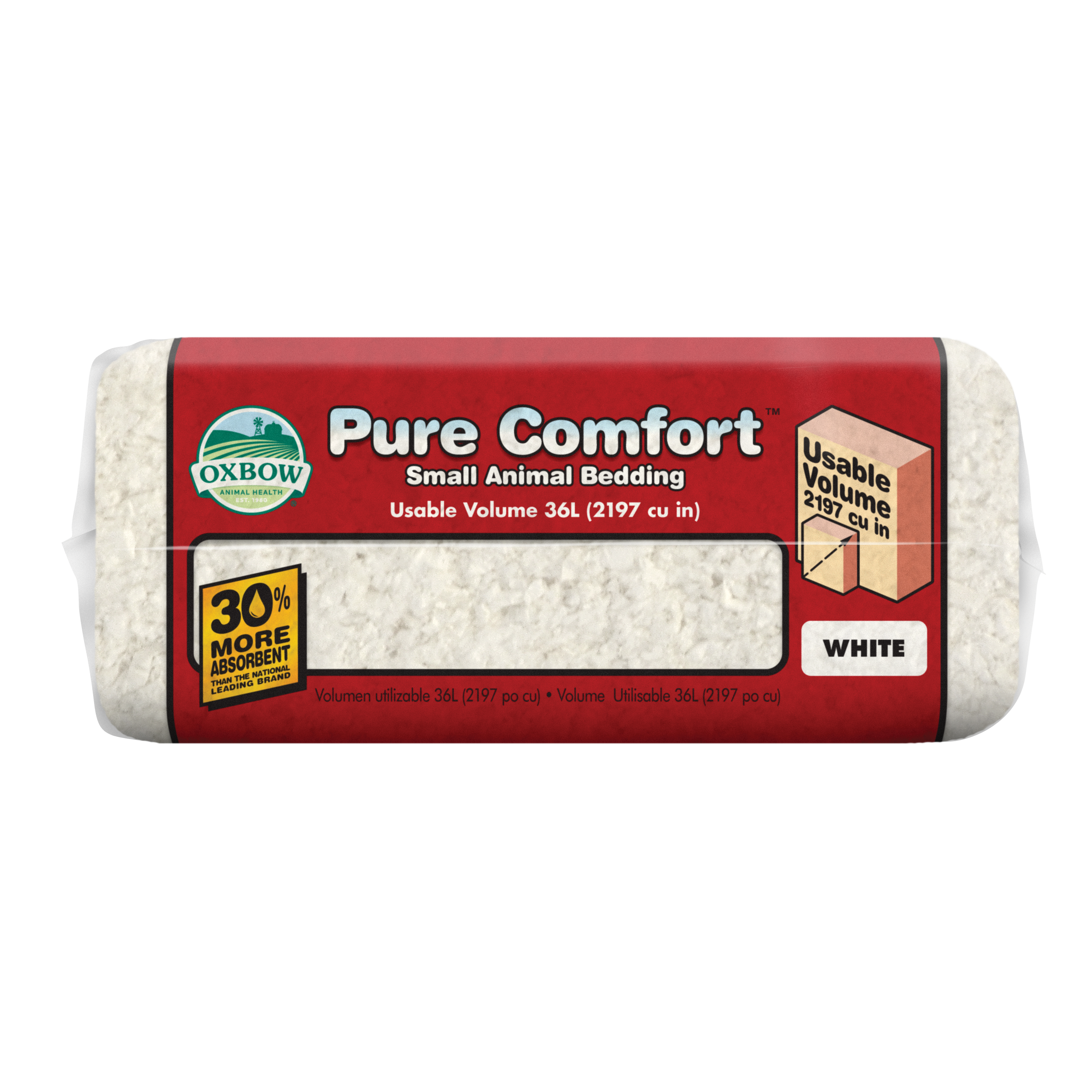 Oxbow Pure Comfort White Bedding (36 L)