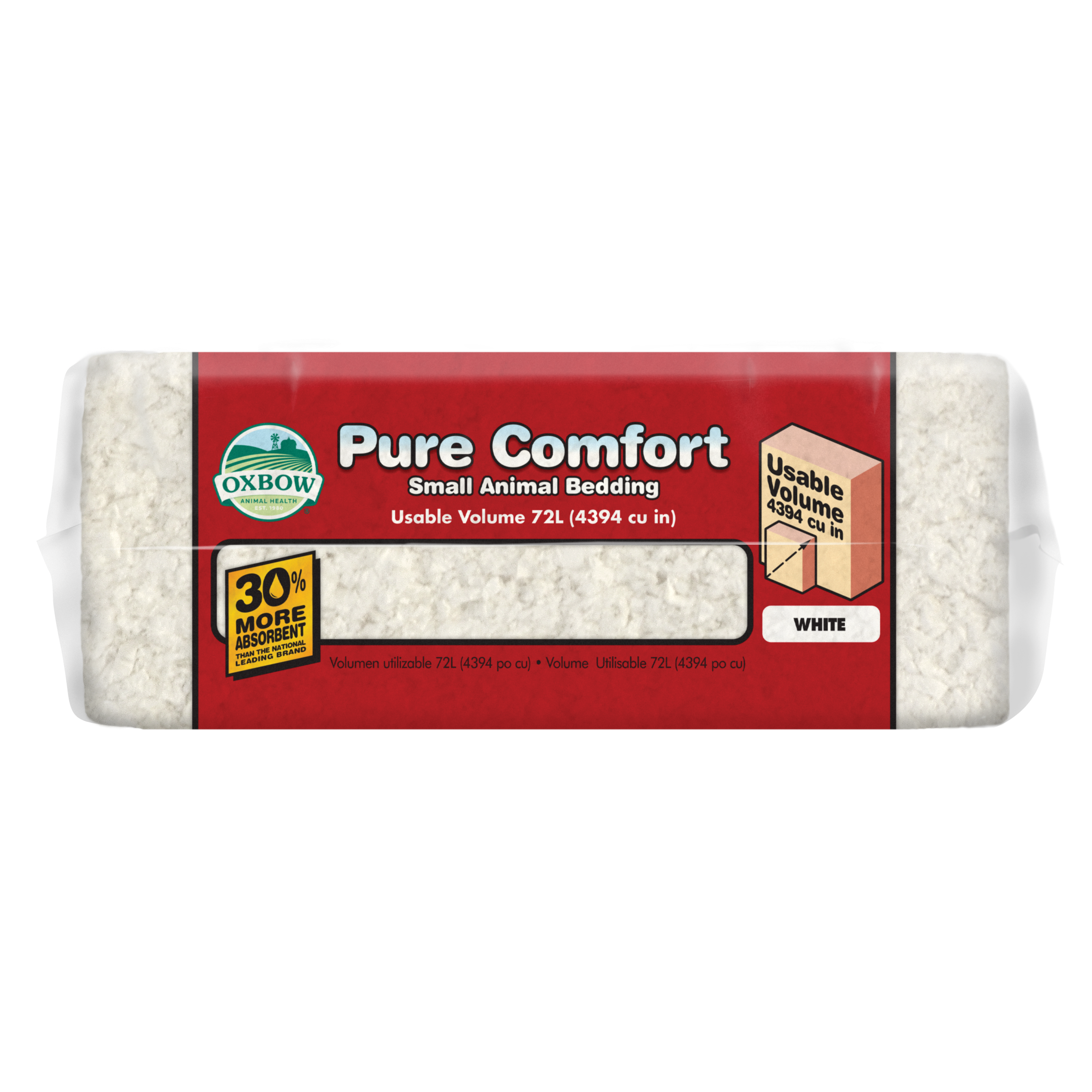 Oxbow Pure Comfort White Bedding (72 L)