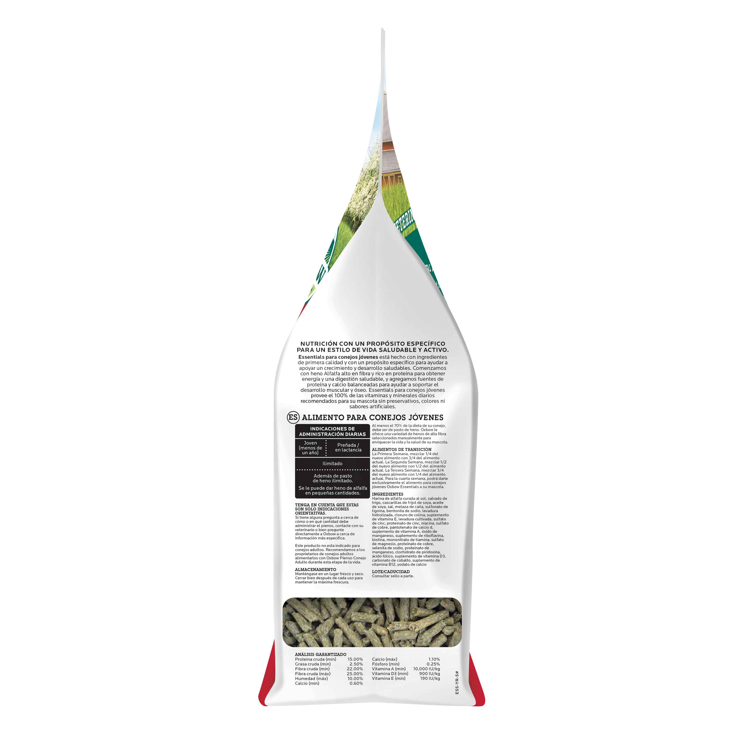Oxbow Essentials Young Rabbit Food (5 lb) - 2.25kg