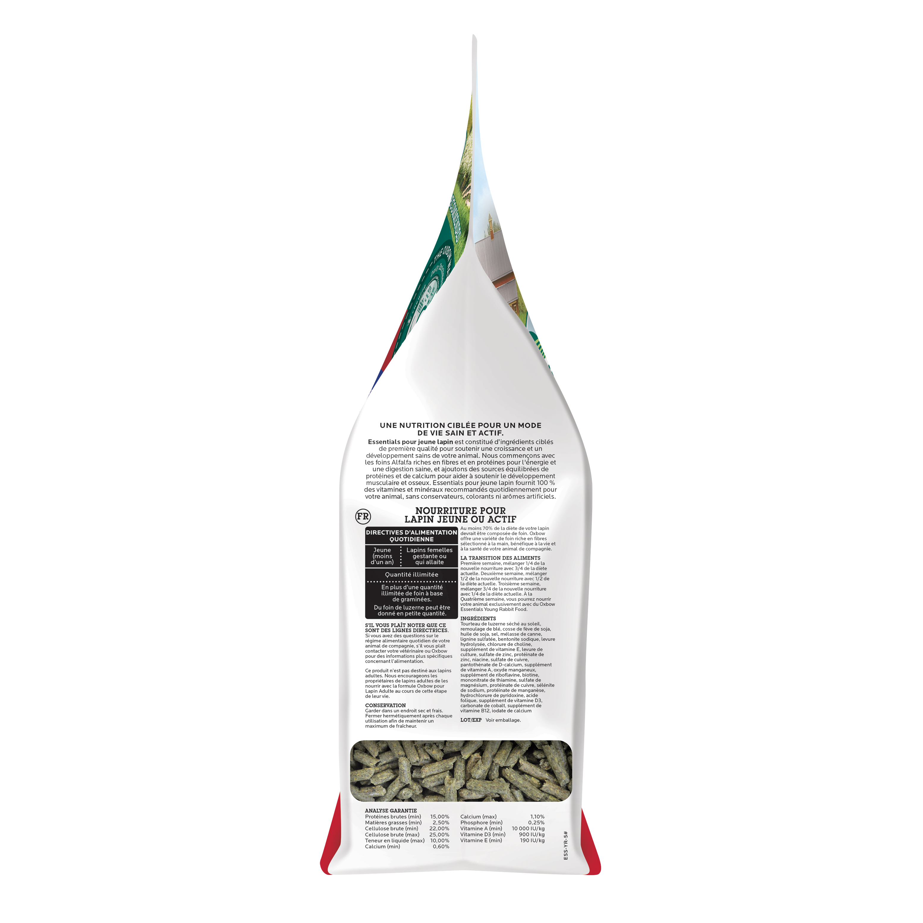 Oxbow Essentials Young Rabbit Food (5 lb) - 2.25kg