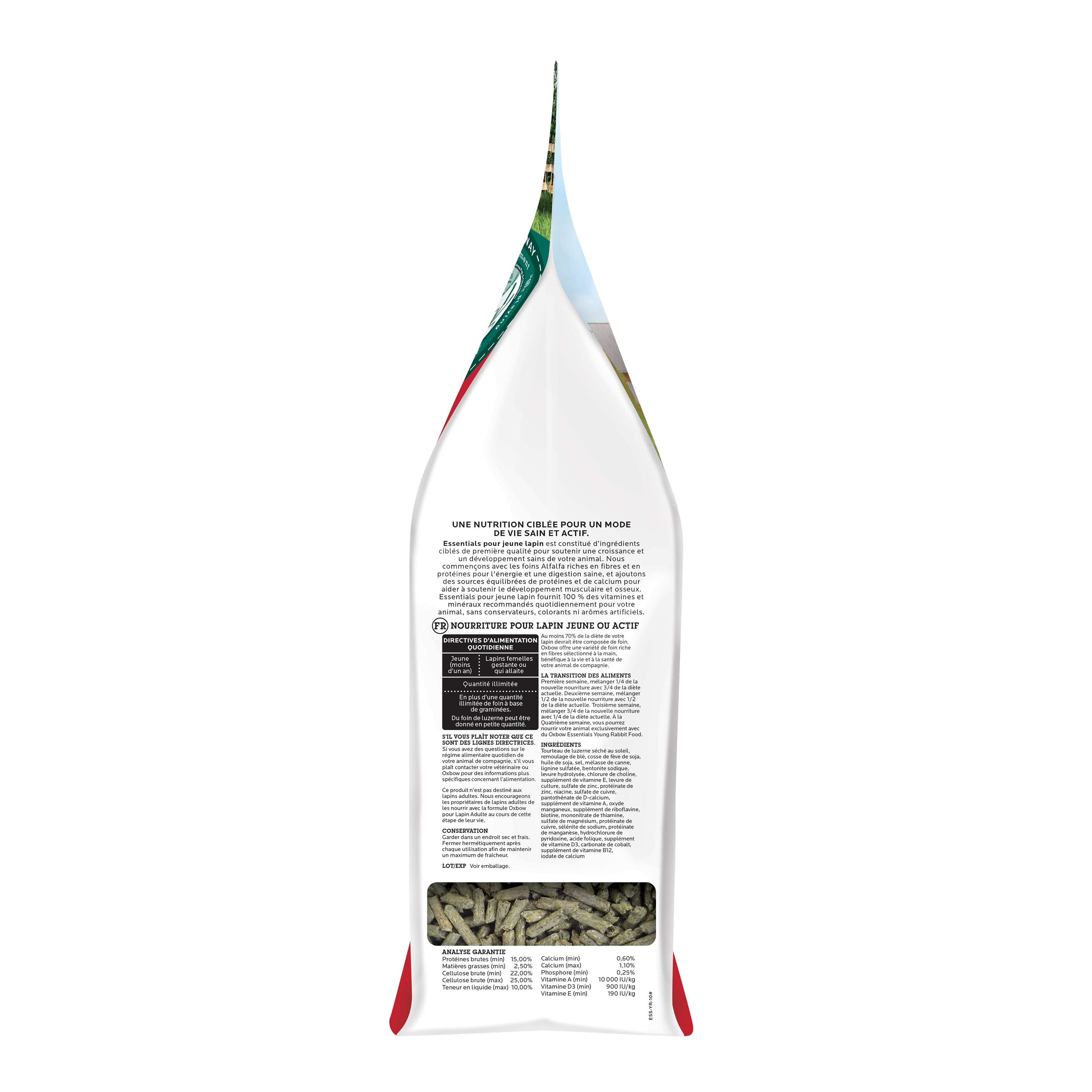 Oxbow Essentials Young Rabbit Food (10 lb) - 4.53kg