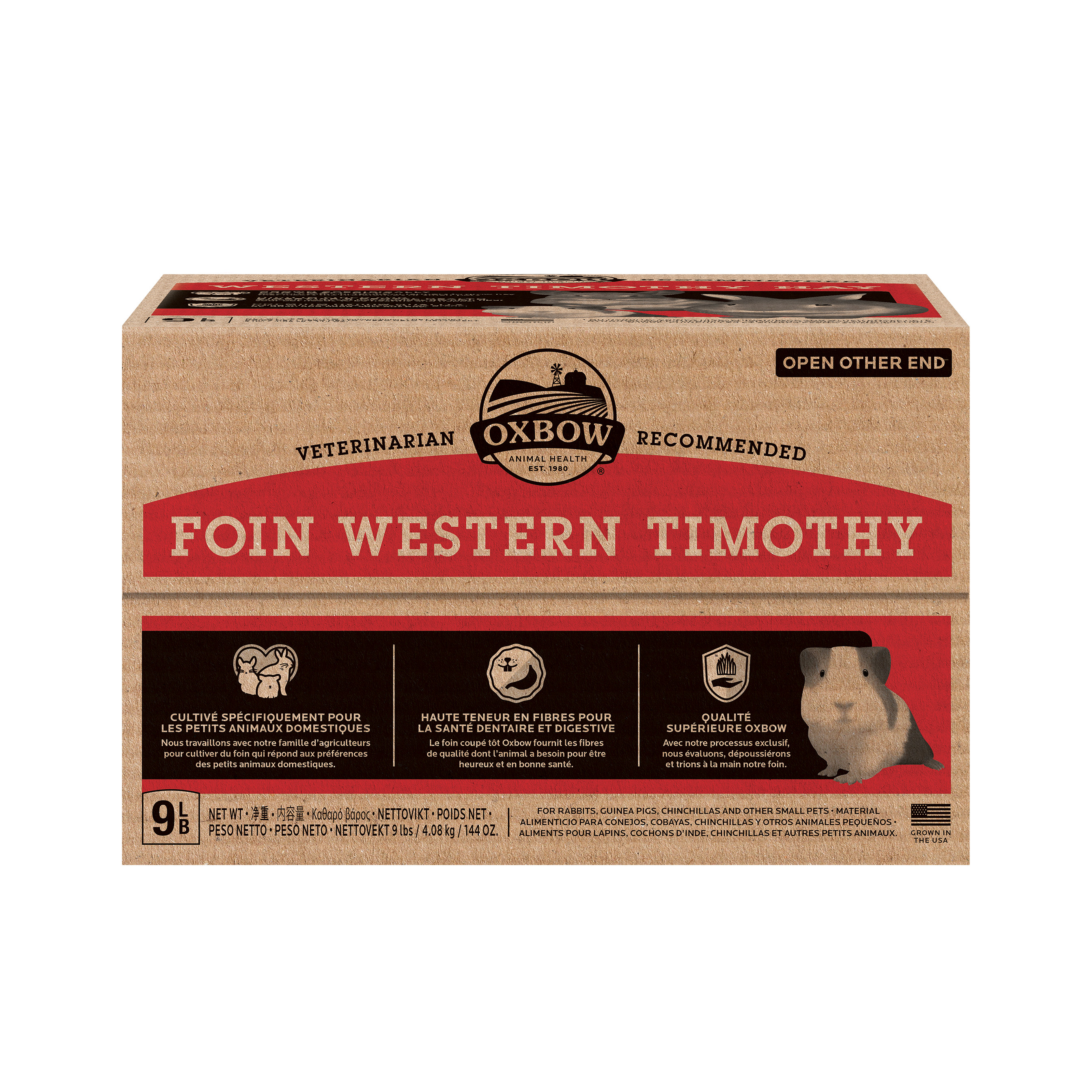 Oxbow Western Timothy Hay (9 lb) - 4.08kg
