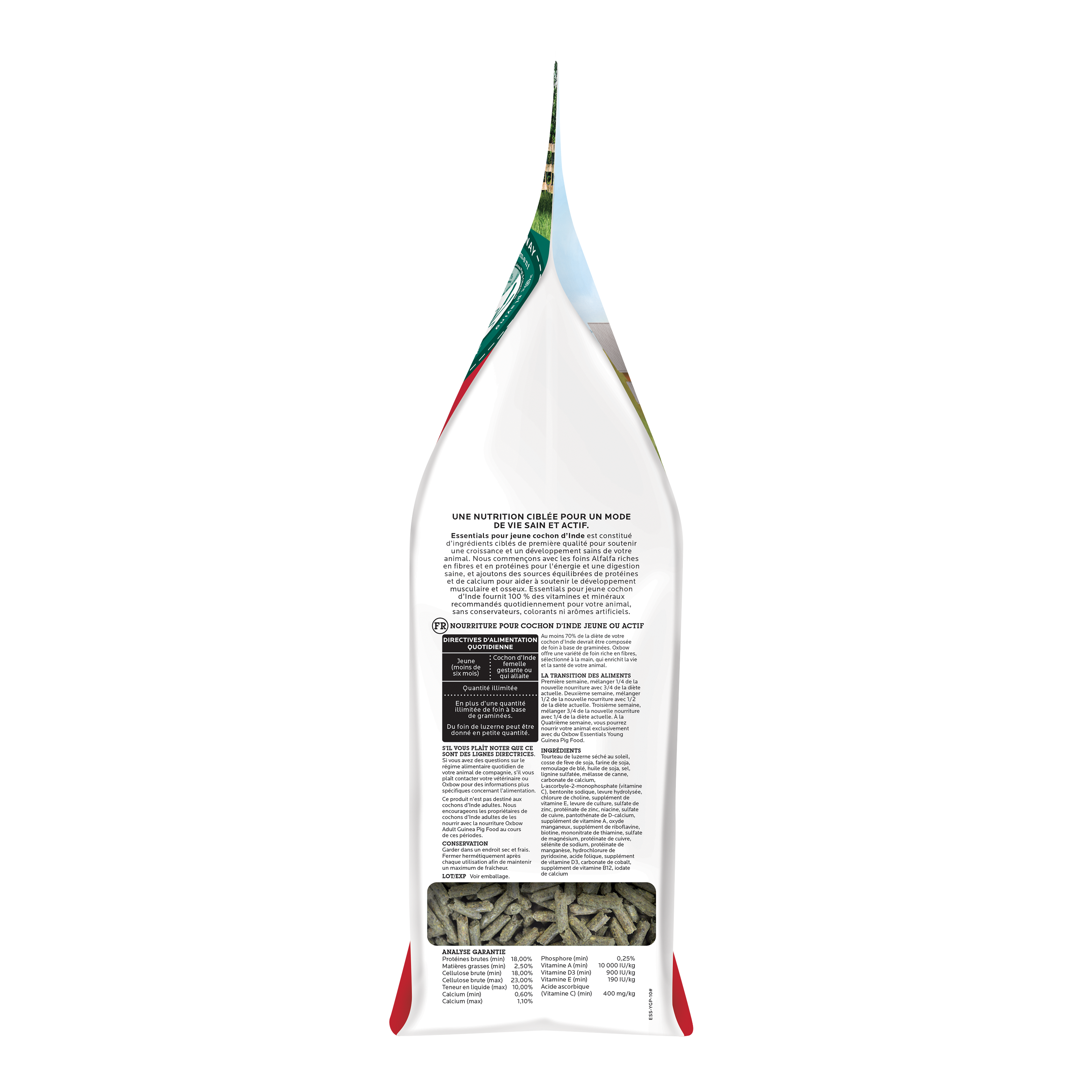 Oxbow Essentials Young Guinea Pig Food (10 lb) - 4.53kg