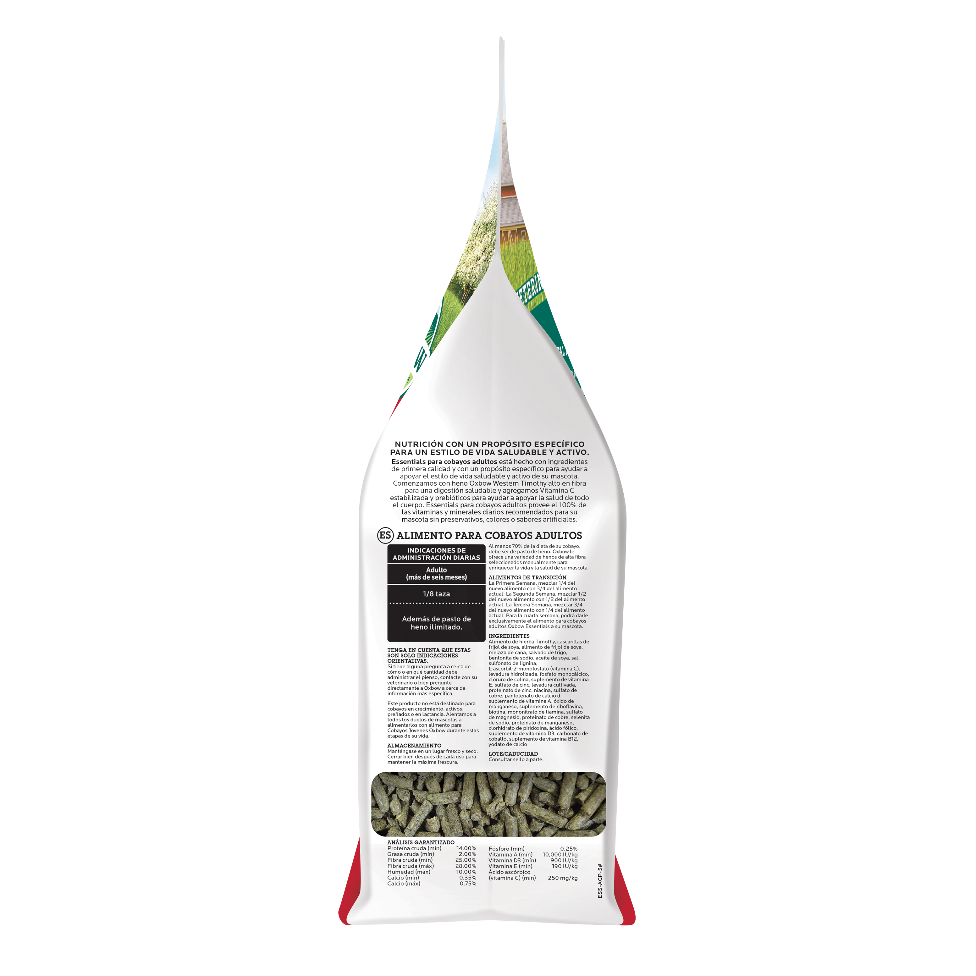 Oxbow Essentials Adult Guinea Pig Food (5 lb) - 2.25kg