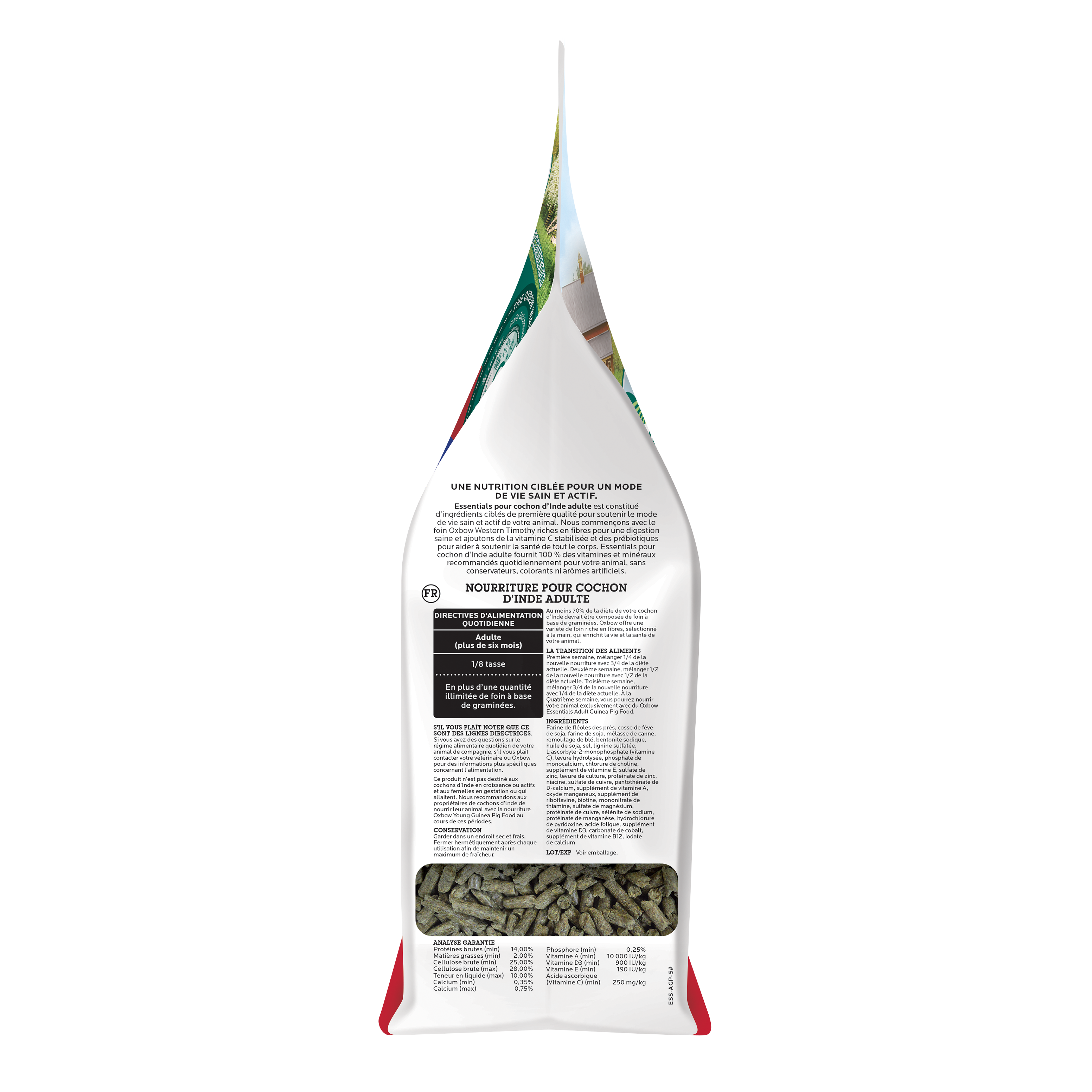 Oxbow Essentials Adult Guinea Pig Food (5 lb) - 2.25kg