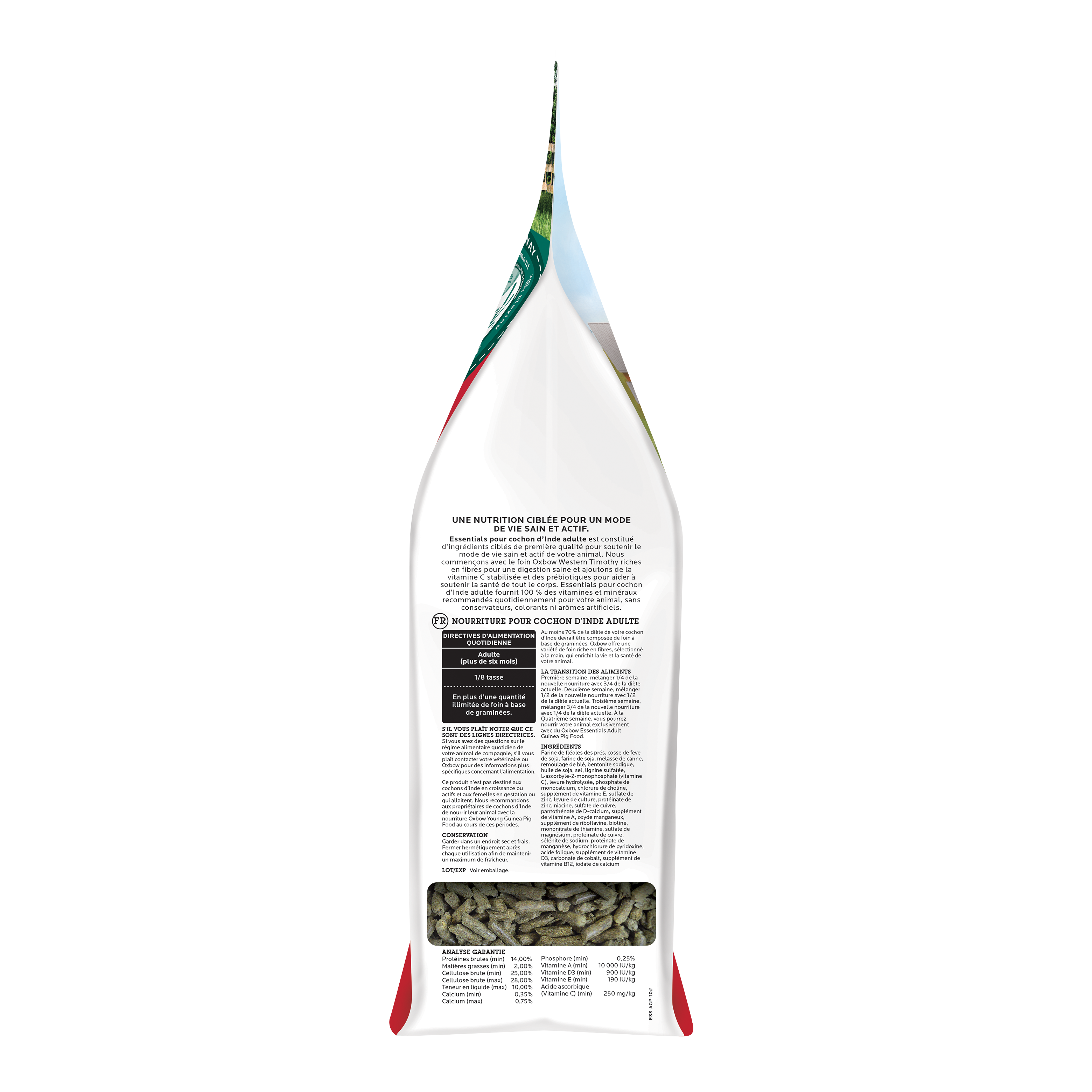 Oxbow Essentials Adult Guinea Pig Food (10 lb) - 4.53kg