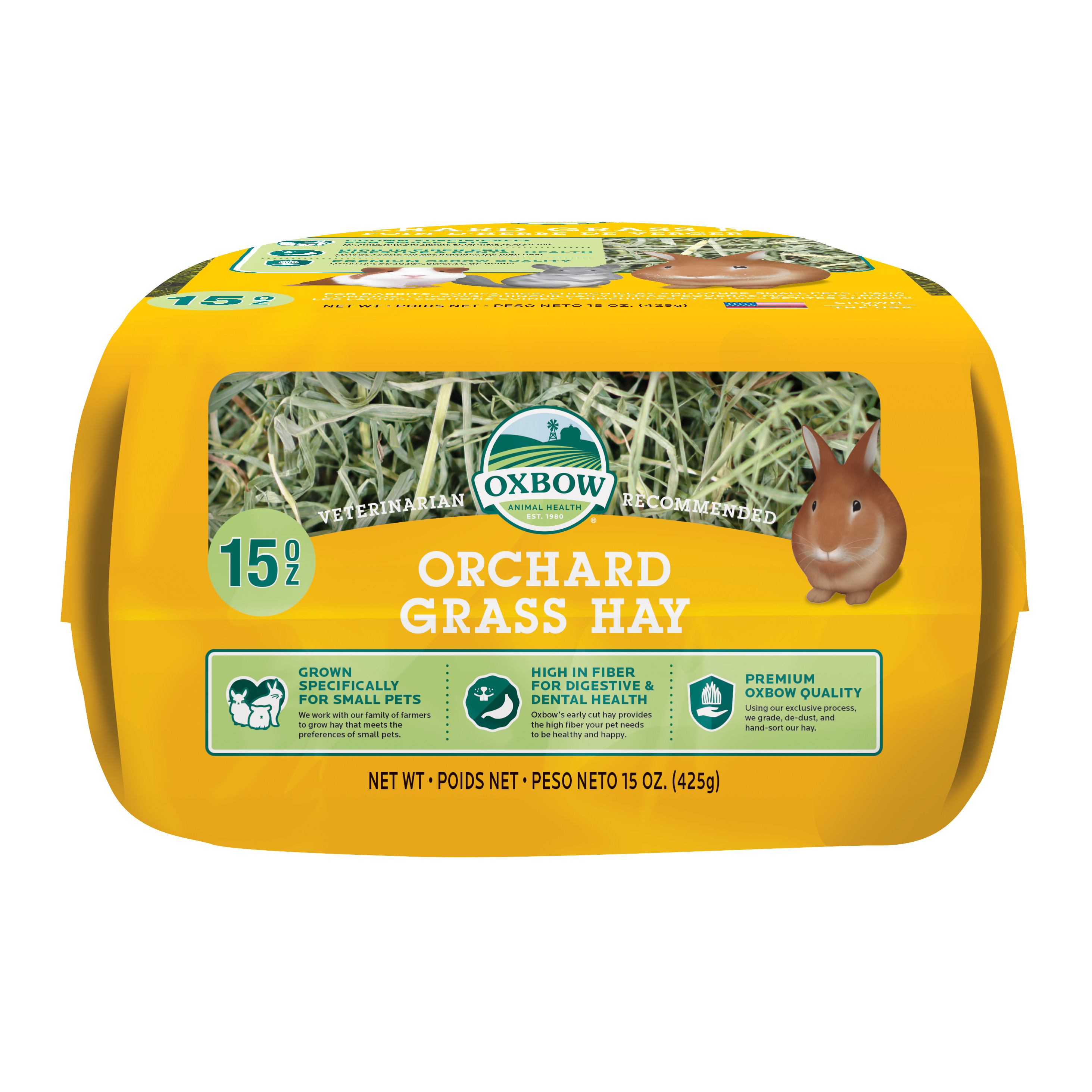 Oxbow Orchard Grass Hay (15 oz) - 425g