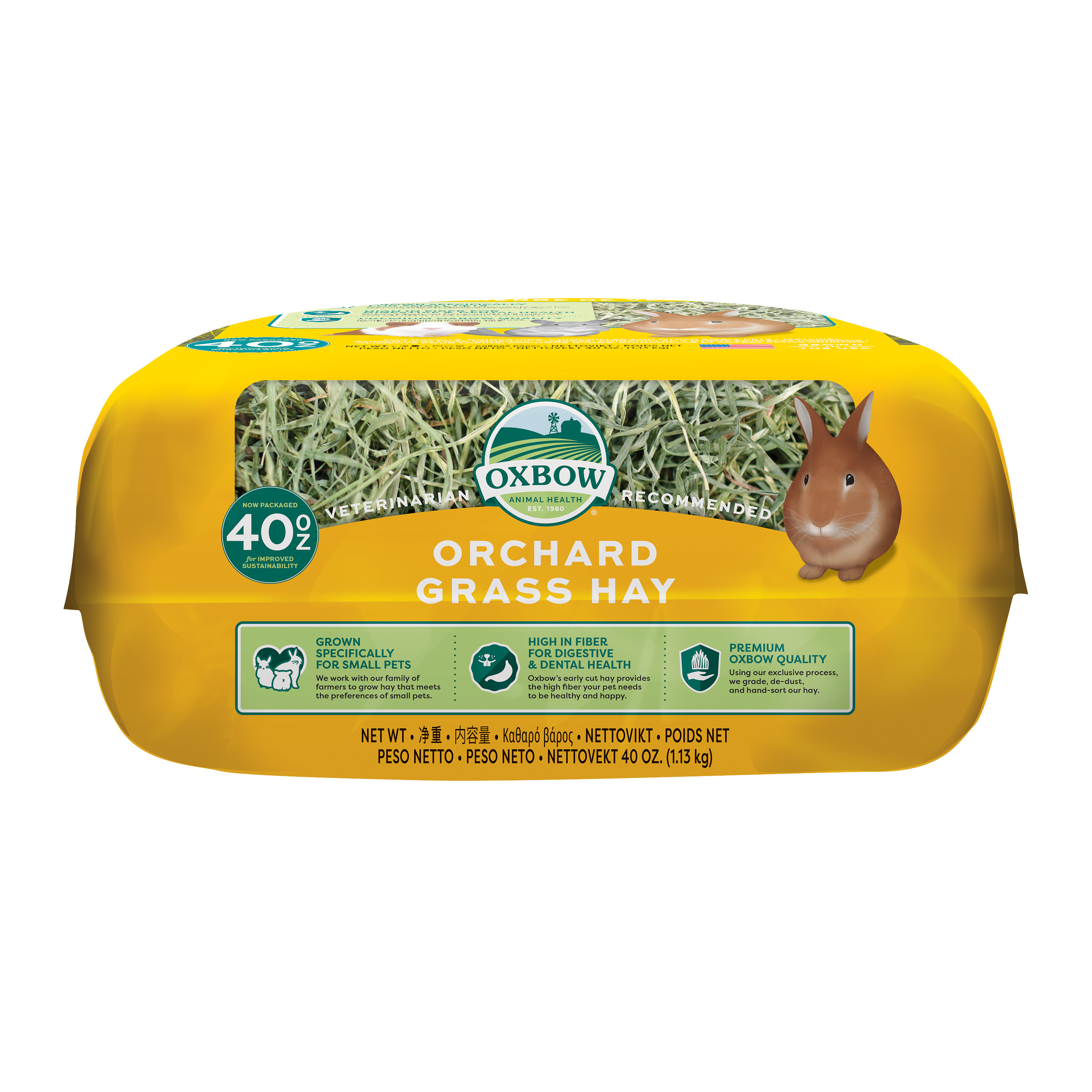 Oxbow Orchard Grass Hay (40 oz) - 1.13kg