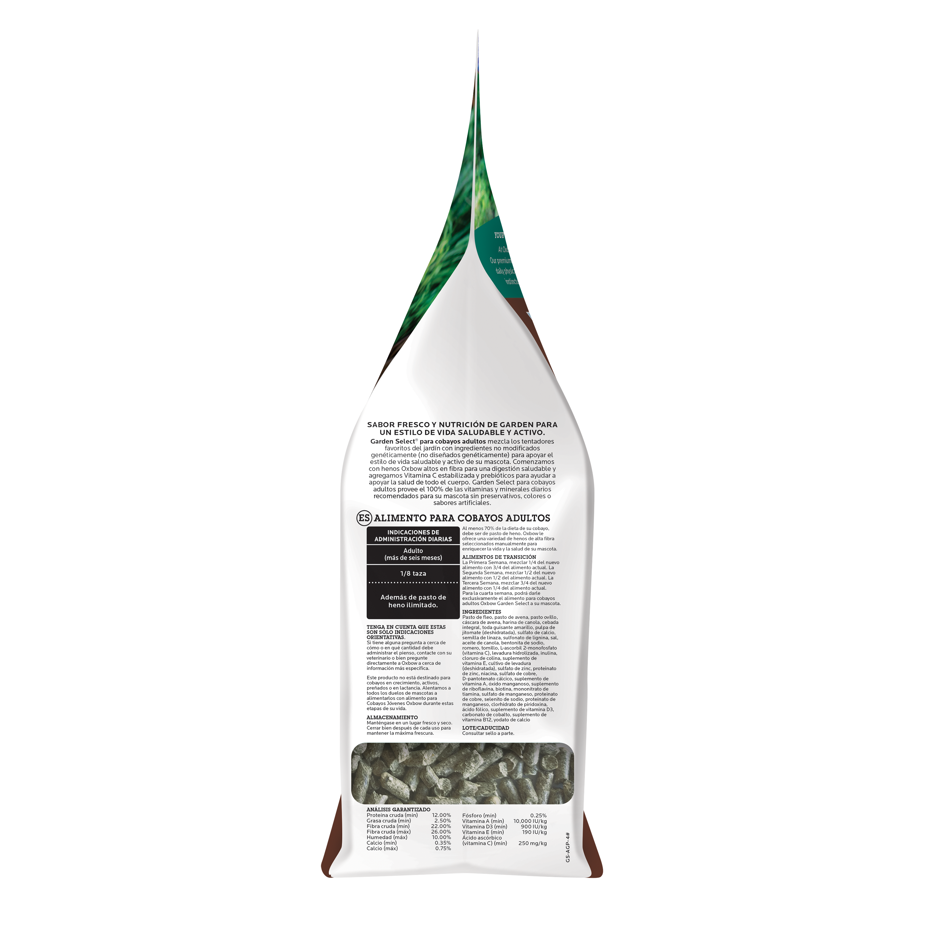 Oxbow Garden Select - Adult Guinea Pig Food (4 lb) - 1.81kg