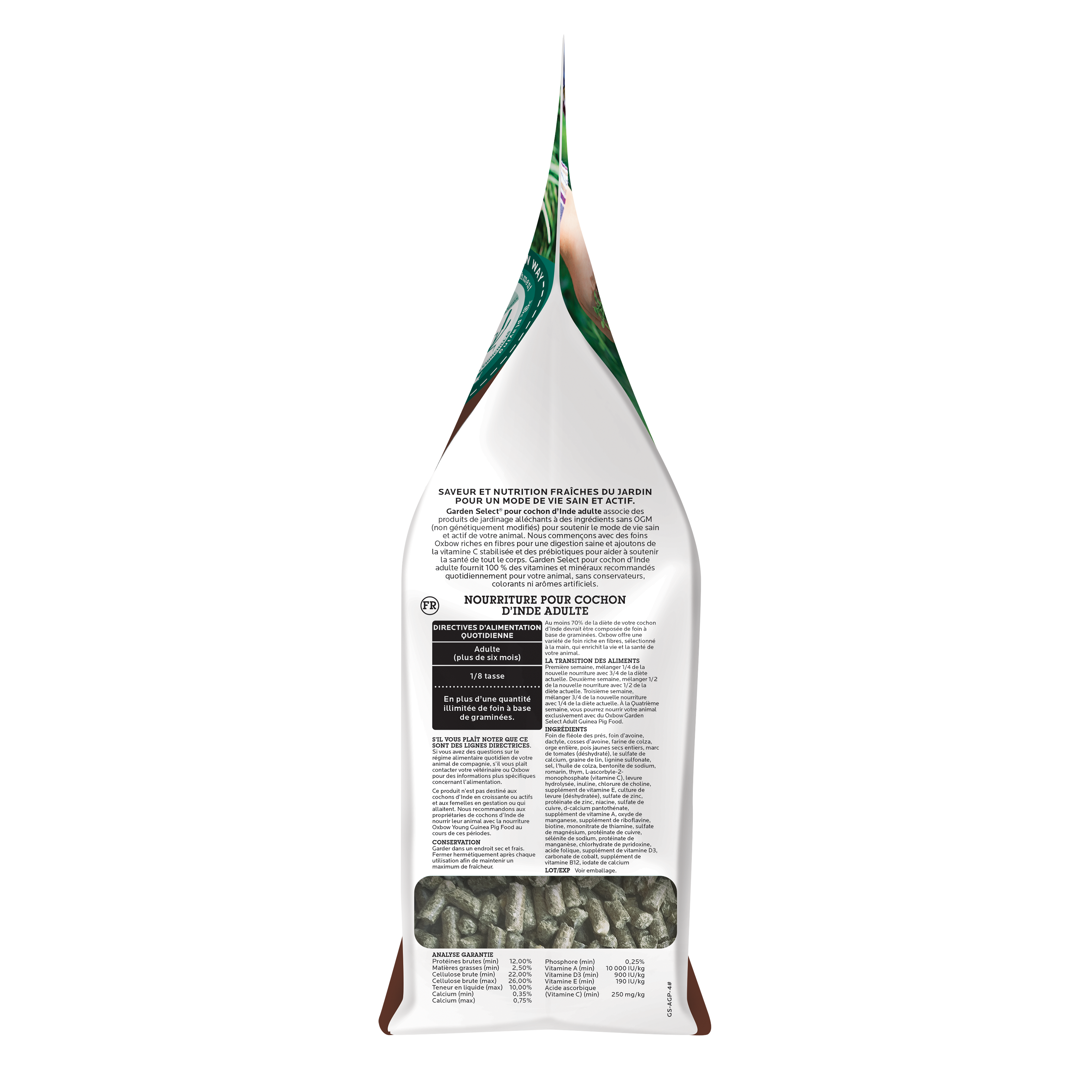 Oxbow Garden Select - Adult Guinea Pig Food (4 lb) - 1.81kg