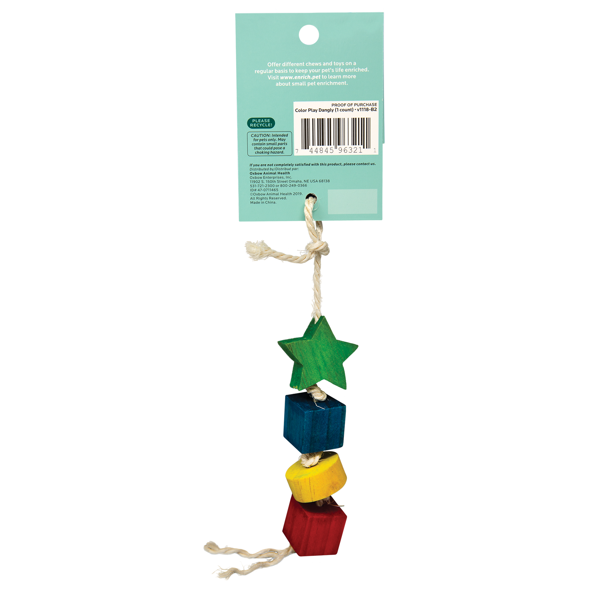 Oxbow Enriched Life - Color Play Dangly
