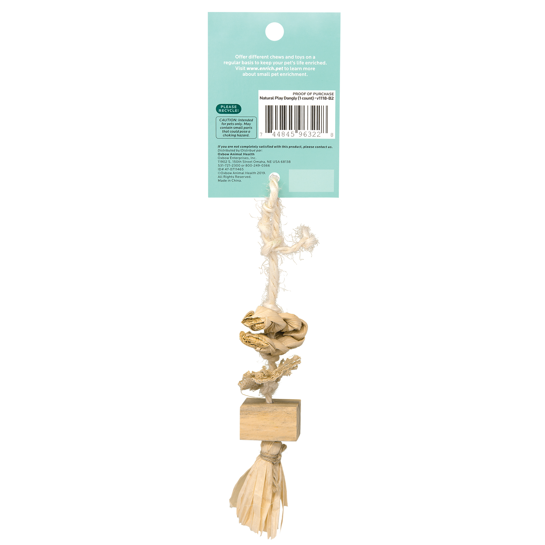 Oxbow Enriched Life - Natural Play Dangly