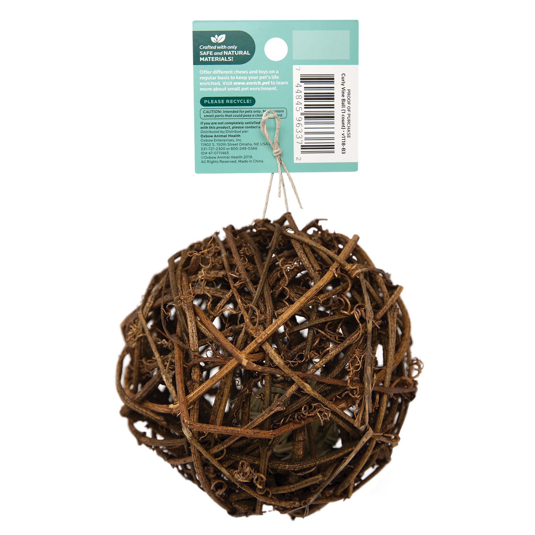 Oxbow Enriched Life - Curly Vine Ball