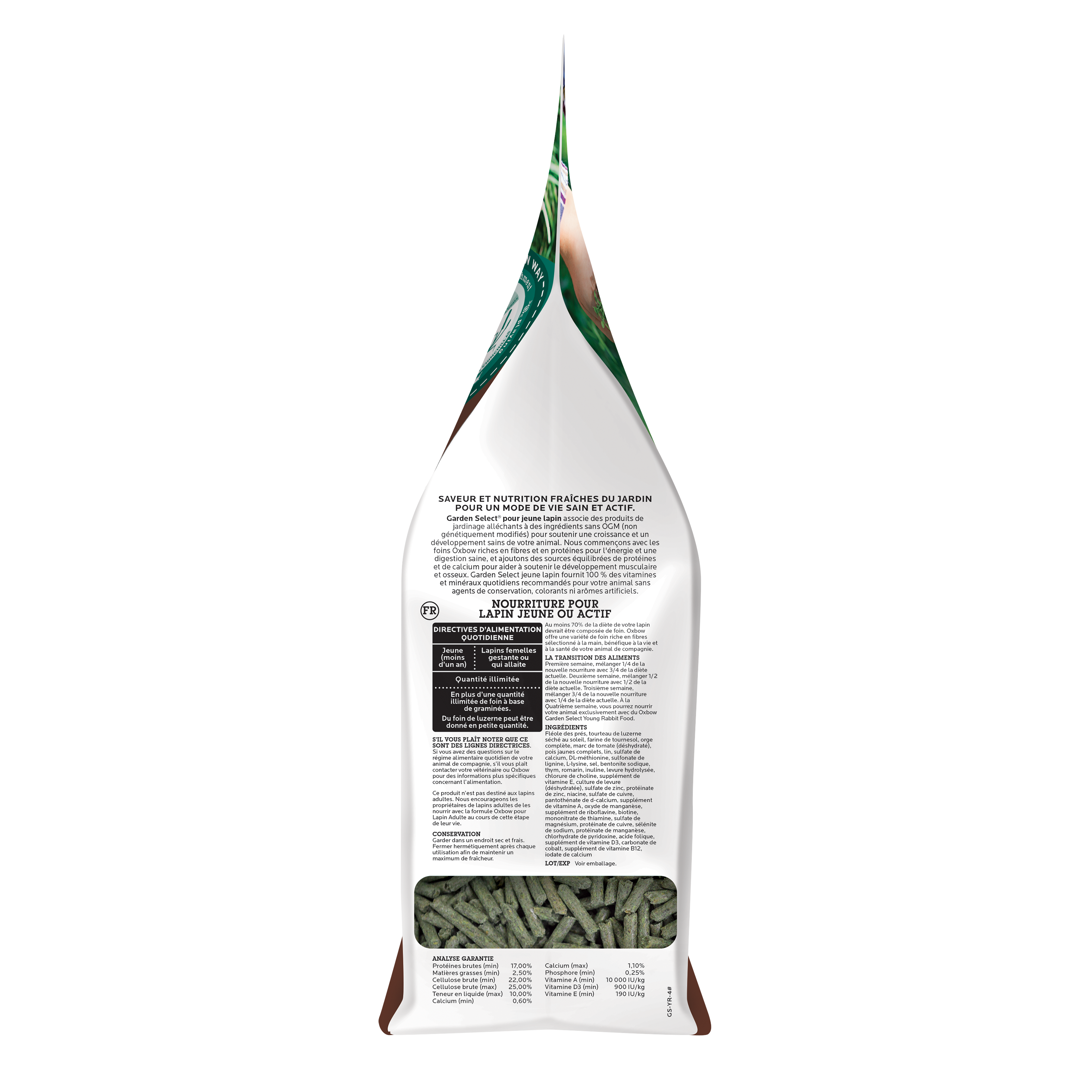 Oxbow Garden Select - Young Rabbit Food (4 lb) - 1.81kg