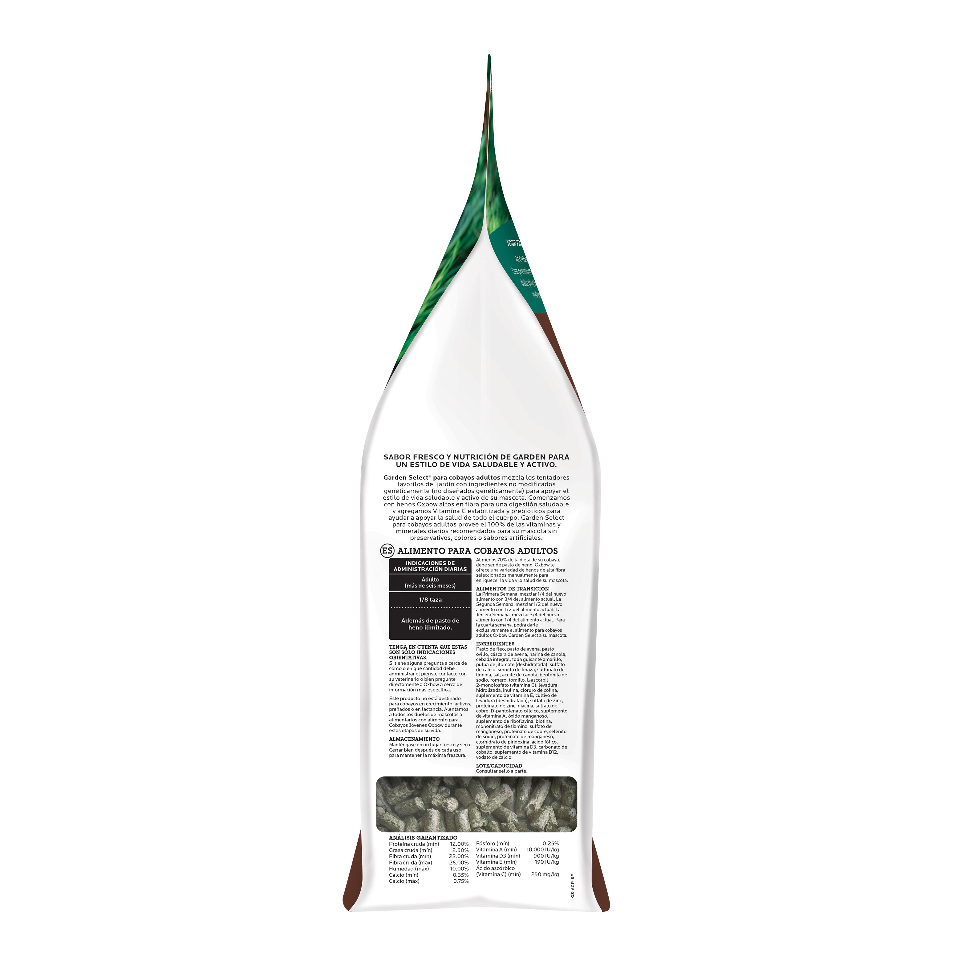 Oxbow Garden Select - Adult Guinea Pig Food (8 lb) - 3.83kg