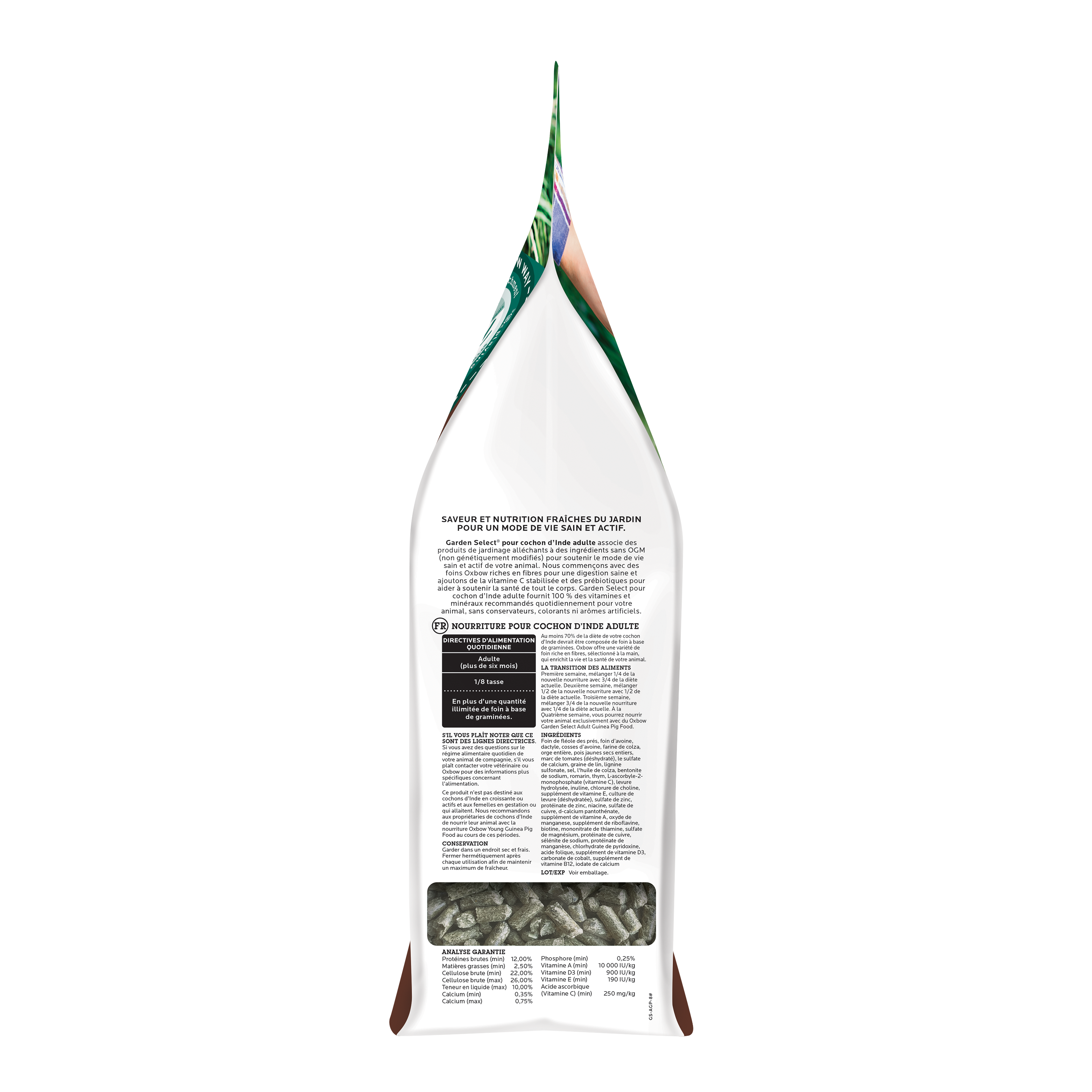 Oxbow Garden Select - Adult Guinea Pig Food (8 lb) - 3.83kg