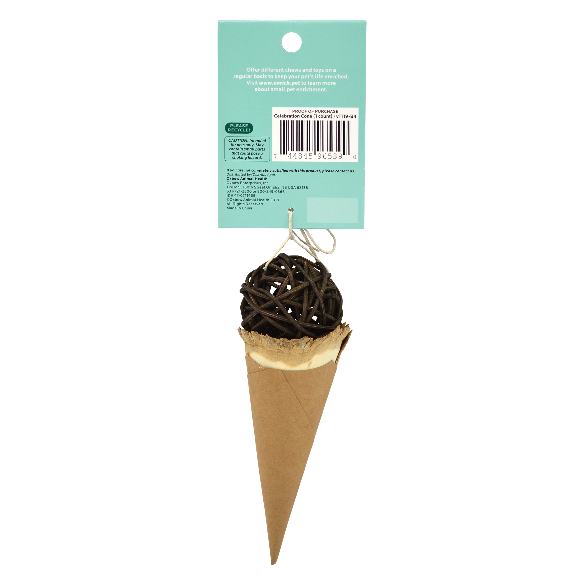 Oxbow Enriched Life - Celebration Cone