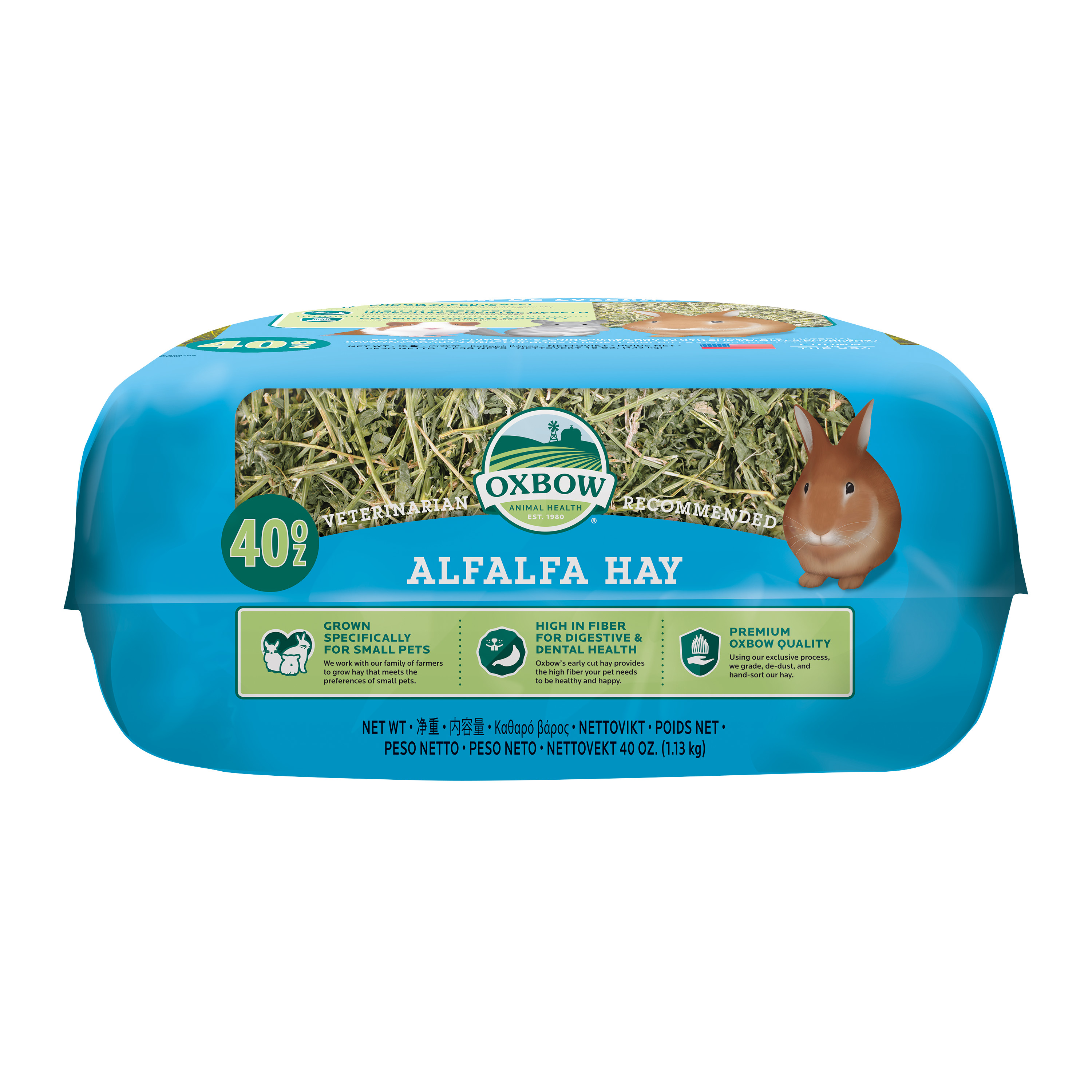 Oxbow Alfalfa Hay (40 oz) - 1.13kg
