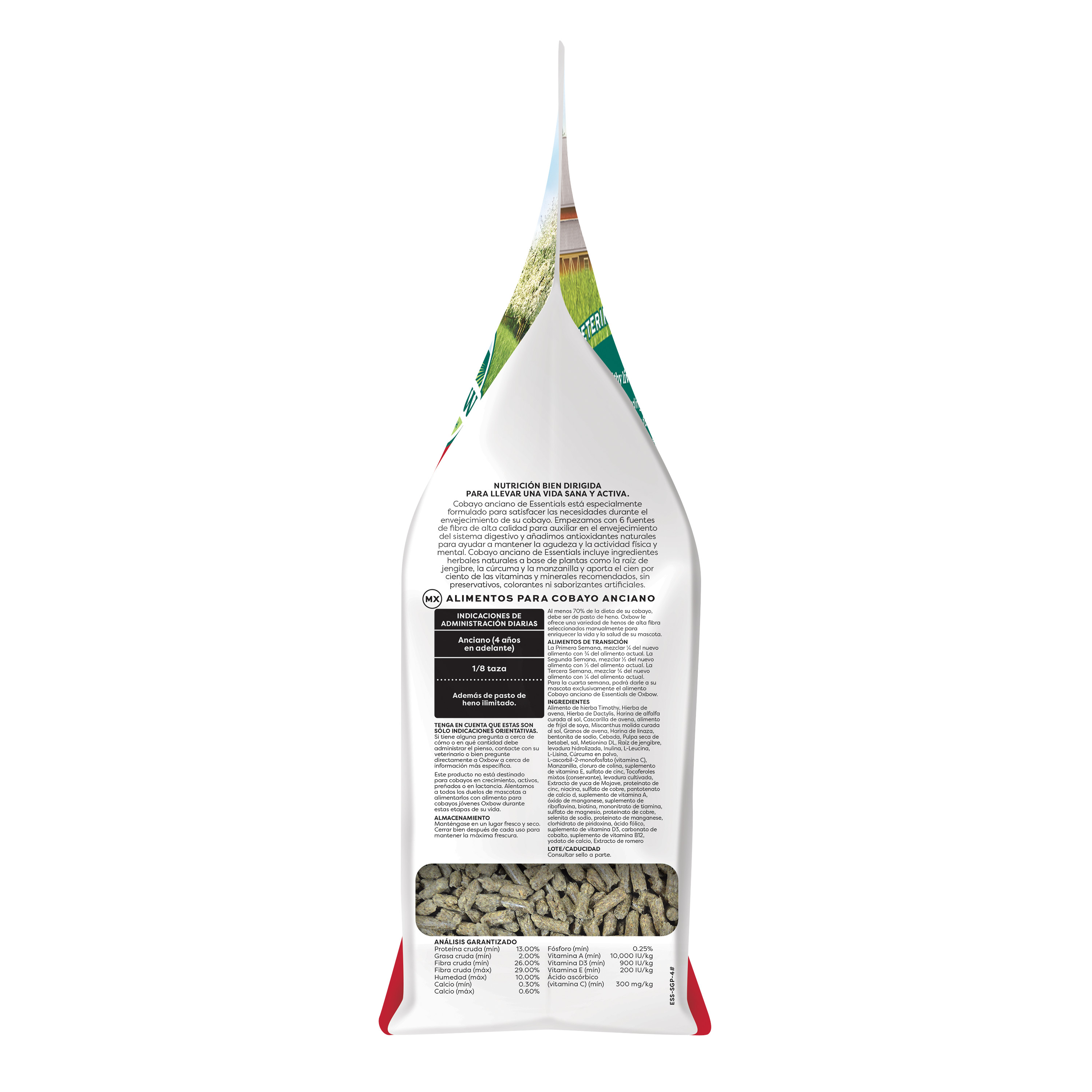 Oxbow Essentials Senior Guinea Pig Food (4 lb) - 1.81kg
