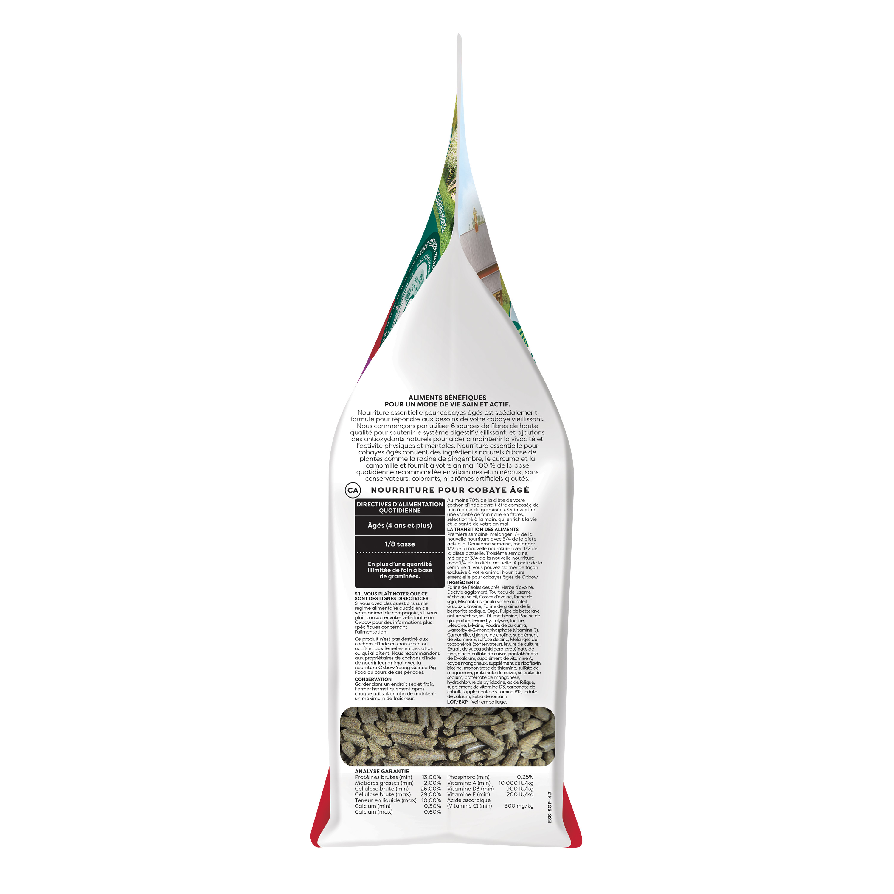 Oxbow Essentials Senior Guinea Pig Food (4 lb) - 1.81kg