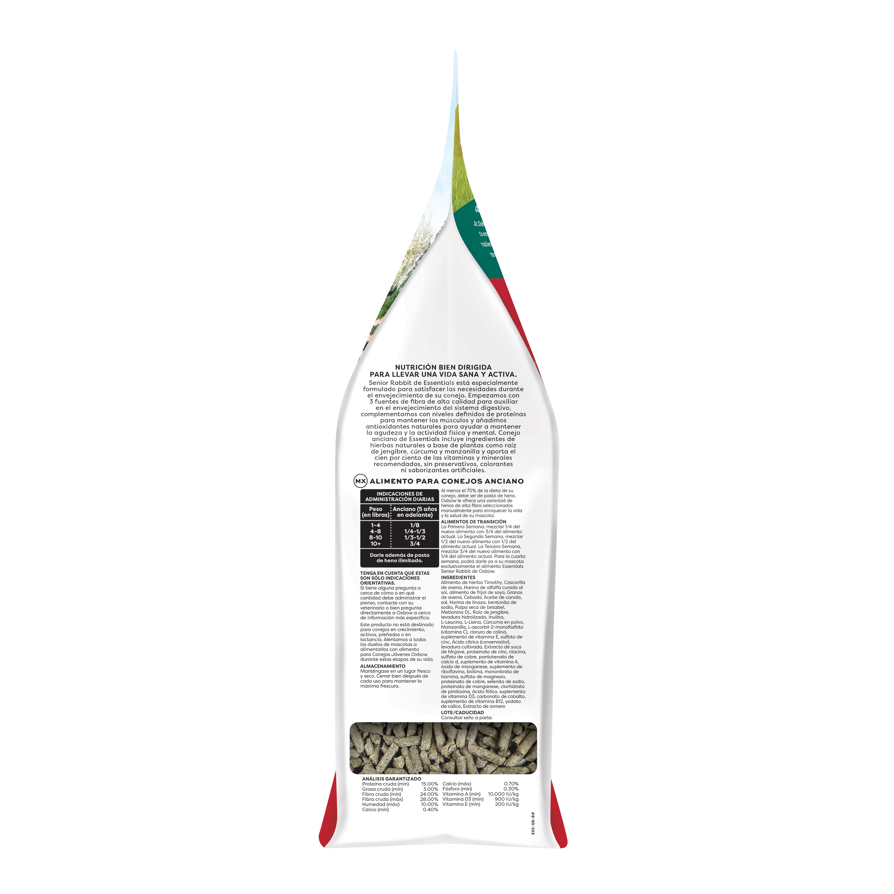 Oxbow Essentials Senior Rabbit Food (8 lb) - 3.83kg