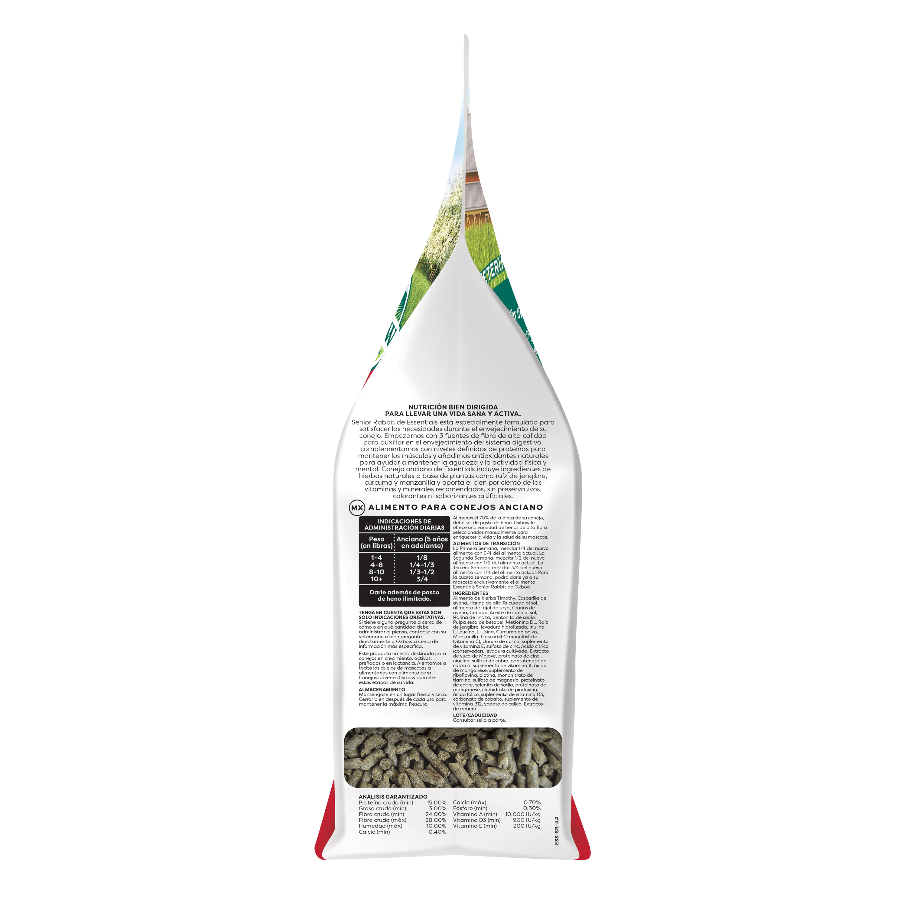 Oxbow Essentials Senior Rabbit Food (4 lb) - 1.81kg